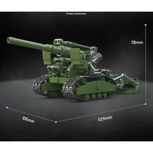 Load image into Gallery viewer, 605PCS MOC Military B-4 M1931 203mm Howitzer Tank Model Toy Building Block Brick Gift Kids DIY Set New
