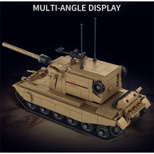 Load image into Gallery viewer, 928PCS MOC Military FV4005 Tank Figure Model Toy Building Block Brick Gift Kids Set New
