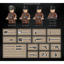 Load image into Gallery viewer, 875PCS MOC Military Sd.Kfz.234/1 Schwerer Panzerkampfwagen Puma IFV Figure Model Toy Building Block Brick Gift Kids DIY Set New 1:28
