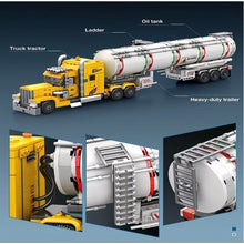 Load image into Gallery viewer, 1119PCS Technic Speed American Oil Tank Truck Model Toy Building Block Brick Gift Kids DIY Set New

