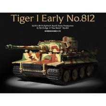 Load image into Gallery viewer, 1868PCS MOC Military Tiger I Early 812 Das Reich Tank Figure Model Toy Building Block Brick Gift Kids DIY Set New 1:28

