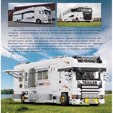 Load image into Gallery viewer, 1180PCS MOC Technic Speed White Luxury Home Motorhome RV Sports Model Toy Building Block Brick Gift Kids DIY Set New
