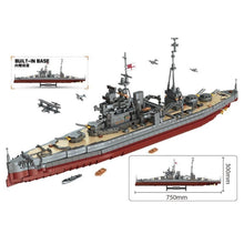 Load image into Gallery viewer, 2277PCS MOC Military Large Queen Elizabeth Class Battleship Figure Model Toy Building Block Brick Gift Kids DIY Set New
