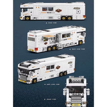 Load image into Gallery viewer, 1180PCS MOC Technic Speed White Luxury Home Motorhome RV Sports Model Toy Building Block Brick Gift Kids DIY Set New
