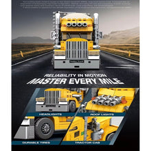 Load image into Gallery viewer, 1119PCS Technic Speed American Oil Tank Truck Model Toy Building Block Brick Gift Kids DIY Set New
