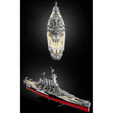 Load image into Gallery viewer, 2662PCS MOC Military Large USS North Carolina Class Battleship Ship BB-55 Model Toy Building Block Brick Gift Kids DIY Set New 1:300

