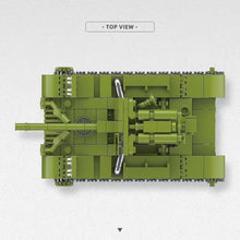 Load image into Gallery viewer, 436PCS MOC Military M56 Scorpion Tank Model Toy Building Block Brick Gift Kids DIY Set New 1:35
