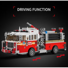 Load image into Gallery viewer, 1052PCS MOC Red Responder Fire Engine Truck Model Toy Building Block Brick Gift Kids DIY Set New
