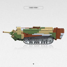 Load image into Gallery viewer, 1017PCS MOC Military Saint Chamond Heavy Tank Model Toy Building Block Brick Gift Kids DIY Set New 1:35
