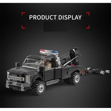 Load image into Gallery viewer, 594PCS MOC Military Technic Speed Black F150 Heavy Duty Tow Pro Truck Model Toy Building Block Brick Gift Kids DIY Set New
