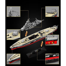 Load image into Gallery viewer, 2326PCS MOC Military Large USS Colorado BB-45 Class Battleship Ship Model Toy Building Block Brick Gift Kids DIY Set New 1:300

