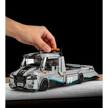 Load image into Gallery viewer, 672PCS MOC Military Technic Speed Sprinter Flatbed Van Tow Pro Truck Model Toy Building Block Brick Gift Kids DIY Set New
