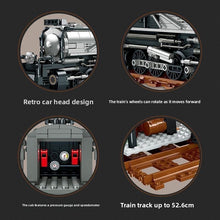 Load image into Gallery viewer, 1277PCS MOC Union Pacific Big Boy Steam Locomotive Train Station Scene Model Toy Building Block Brick Gift Kids DIY Set New

