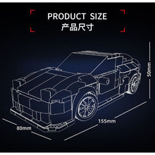 Load image into Gallery viewer, 328PCS MOC Technic Speed 1980 AE86 Initial D Car Model Toy Building Block Brick Gift Kids DIY Set New
