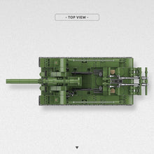 Load image into Gallery viewer, 885PCS MOC Military S-51 Self Propelled Tank Model Toy Building Block Brick Gift Kids DIY Set New 1:40
