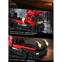 Load image into Gallery viewer, 1728PCS MOC Technic Speed Red Scania Truck Trailer Set Sports Car Model Toy Building Block Brick Gift Kids DIY Set New
