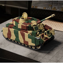 Load image into Gallery viewer, 1641PCS MOC Military Panzer IV H Tank Figure Model Toy Building Block Brick Gift Kids DIY Set New 1:28
