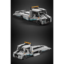 Load image into Gallery viewer, 672PCS MOC Military Technic Speed Sprinter Flatbed Van Tow Pro Truck Model Toy Building Block Brick Gift Kids DIY Set New
