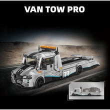 Load image into Gallery viewer, 672PCS MOC Military Technic Speed Sprinter Flatbed Van Tow Pro Truck Model Toy Building Block Brick Gift Kids DIY Set New
