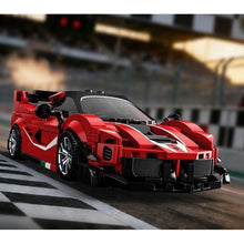 Load image into Gallery viewer, 1728PCS MOC Technic Speed Red Scania Truck Trailer Set Sports Car Model Toy Building Block Brick Gift Kids DIY Set New
