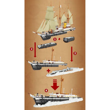 Load image into Gallery viewer, 2215PCS MOC 2in1 Large Endurance Ship Model Toy Building Block Brick Gift Kids DIY Set New
