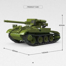 Load image into Gallery viewer, 436PCS MOC Military M56 Scorpion Tank Model Toy Building Block Brick Gift Kids DIY Set New 1:35
