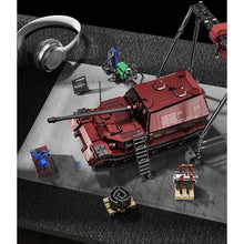 Load image into Gallery viewer, 2125PCS MOC Military Red Large Jagdpanzer Tiger/P Heavy Tank Destroyer Scene Model Toy Building Block Brick Gift Kids DIY Set New 1:28

