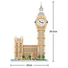 Load image into Gallery viewer, 3466PCS Architecture The Big Ben Elizabeth Tower London UK Model Building Block Brick Toy Display Gift Set Kids New Compatible Lego
