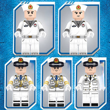 Load image into Gallery viewer, 633PCS Military WW2 Type 052D Destroyer Luyang Class Figure Model Toy Building Block Brick Gift Kids Compatible Lego
