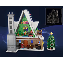 Load image into Gallery viewer, 1452PCS Christmas House Santa Claus Snow Tree Model Building Block Brick Gift Set Kids New Compatible Lego
