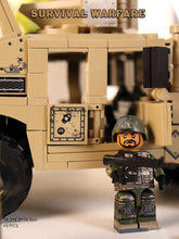 Load image into Gallery viewer, 497PCS Military WW2 M1114 Armored Vehicle Jeep Figure Model Toy Building Block Brick Gift Kids Compatible Lego
