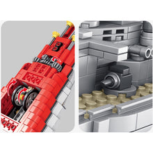 Load image into Gallery viewer, 1602PCS Military KMS Bismarck Battleship Model Toy Building Block Brick Gift Kids Compatible Lego
