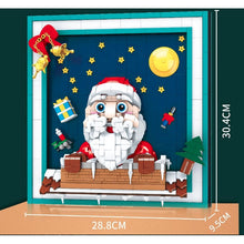 Load image into Gallery viewer, 1070PCS MOC Christmas Santa Photo Frame Display Wall Model Toy Building Block Brick Gift Set Kids New Cute
