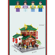 Load image into Gallery viewer, MOC City Street Chinese China Town Traditional Store Tavern Hockshop Model Figures Toy Building Block Brick Gift Kids Compatible Lego

