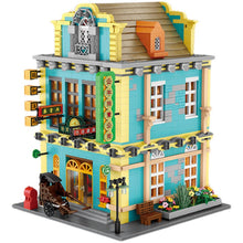 Load image into Gallery viewer, 2864PCS Micro Mini City Street Old Shanghai Hockshop Model Figures Toy Building Block Brick Gift Set Kids New

