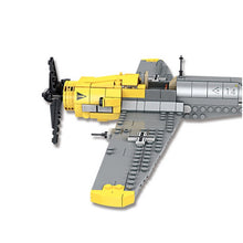 Load image into Gallery viewer, 426PCS Military WW2 BF109 Air Fighter Plane Model Figures Building Block Brick Gift Set Kids New
