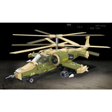 Load image into Gallery viewer, 356PCS WW2 Military Kamov KA50 Helicopter Figure Model Toy Building Block Brick Gift Kids Compatible Lego
