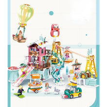 Load image into Gallery viewer, 1065PCS MOC Girl City Alpine Ski Resort Figure Model Toy Building Block Brick Gift Kids Compatible Lego
