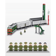 Load image into Gallery viewer, 4450PCS MOC Large SS-24 Missile Train Figures Toy Model Building Block Brick Gift Kids Compatible Lego
