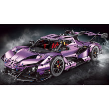 Load image into Gallery viewer, 3668PCS MOC Technic Purple Super Racing Sports Car Model Toy Building Block Brick Gift Compatible Lego
