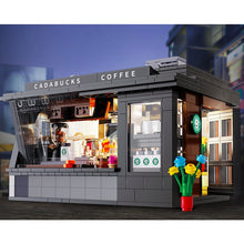 Load image into Gallery viewer, 768PCS MOC City Street Coffee Shop Store House Model Toy Building Block Brick Gift Kids Compatible Lego
