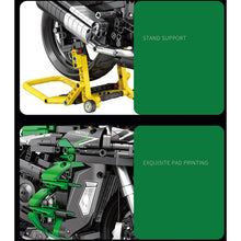 Load image into Gallery viewer, 2088PCS MOC Technic Large Kawasaki H2 SX SE Motorcycle Motor Bike Model Toy Building Block Brick Gift Kids Compatible Lego 1:5
