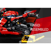 Load image into Gallery viewer, 1017PCS MOC Technic Speed CBR-1000RR Racing Sports Motor Bike Motorcycle Model Toy Building Block Brick Gift Kids Compatible Lego
