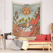 Load image into Gallery viewer, Tapestry Home Decor Wall Hanging Living Bed room Tablecloth Bohemia Tarot Sun
