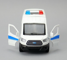 Load image into Gallery viewer, CCA 1:43 Police FORD Transit Van Model Toy Diecast Metal Car BN
