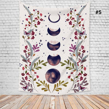 Load image into Gallery viewer, Tapestry Home Decor Wall Hanging Living Room Bedroom Tablecloth Moon Flora Star
