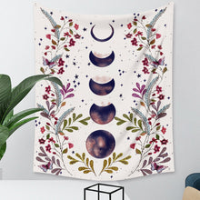 Load image into Gallery viewer, Tapestry Home Decor Wall Hanging Living Room Bedroom Tablecloth Moon Flora Star
