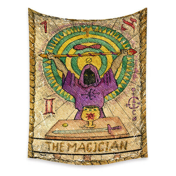 Tapestry Home Decor Wall Hanging Living Bed room Tablecloth Tarot card Magician