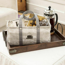 Load image into Gallery viewer, Thirty one Tiny Utility Tote Picnic Beach Storage Oranizer Basket Desert Dash 31
