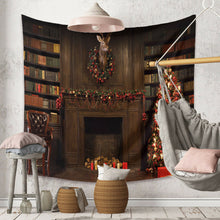 Load image into Gallery viewer, Tapestry Home Decor Wall Hanging Living Room Bedroom Christmas Fireplace
